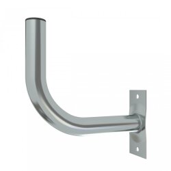 Galvanized wall mount for antenna mounting, 25cm x 25cm