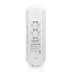 Seitliche Ansicht der flachen NanoStation AC