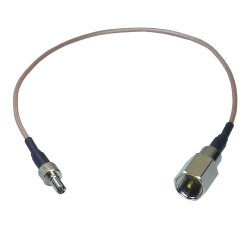 Koaxial Pigtail - RG-178, 25cm, FME Stecker auf CRC-9...