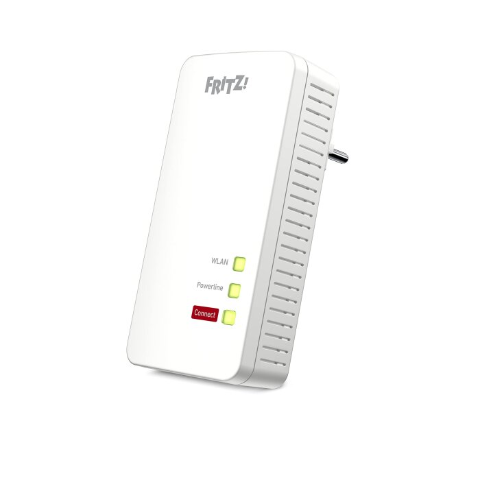 AVM FRITZ!Powerline 1260E WLAN Adapter zur Erweiterung des Heimnetzwerks über die Steckdose.