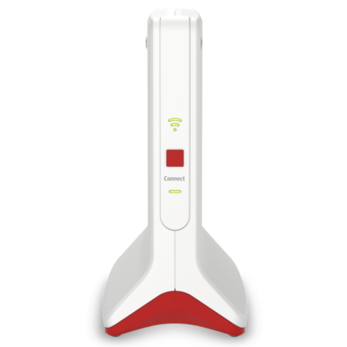 AVM FRITZ!Repeater 6000 Triband Wi-Fi 6 Repeater front view.