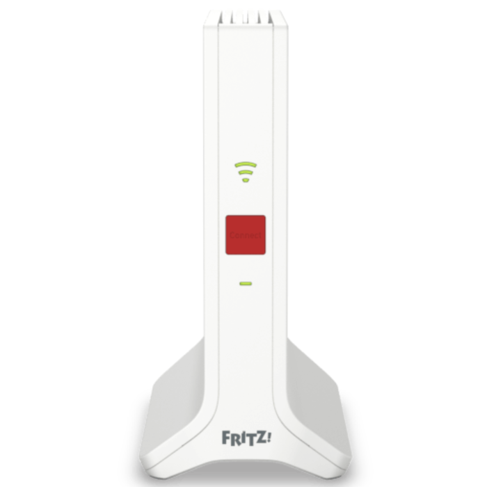 AVM FRITZ!Repeater 3000 AX Tri-Band Wi-Fi 6 Mesh WiFi Repeater in white housing color