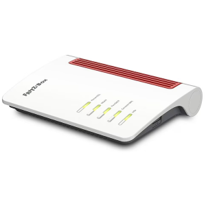 Rückseite der Fritz!Box 7510 ax mit Anschlüssen