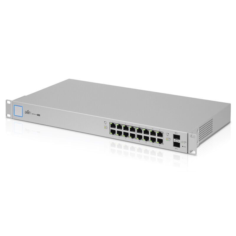 Ubiquiti UniFi Switch US-16-150W - 16 x RJ45, 2 x SFP