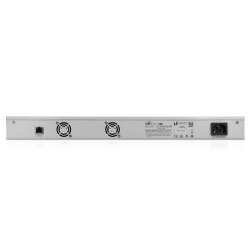 Rückseite des US-16-150W mit Lüftern und EU Stecker