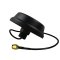 Black 2.4GHz WiFi ceiling antenna with a 30cm cable and RP-SMA connector