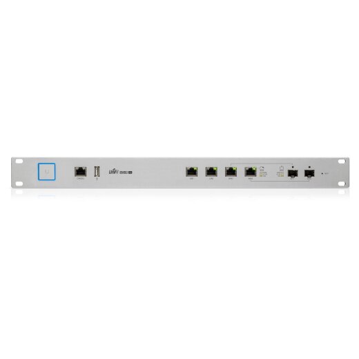 Ubiquiti UniFi Security Gateway PRO in einem 19 Zoll, 1HE Geh&auml;use