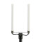 4G multiband 6,5dbi omni antenna in white housing with 5m cable and SMA plugs