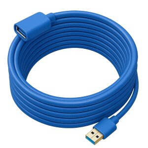 View rolled up USB 3.0 extension cable, A/A, 5Gb/s
