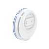 Installierte Ubiquiti UBB-XG an einem Mast, die eine 10G-Gebäudeverbindung mit 6 GBit/s Durchsatz herstellt.