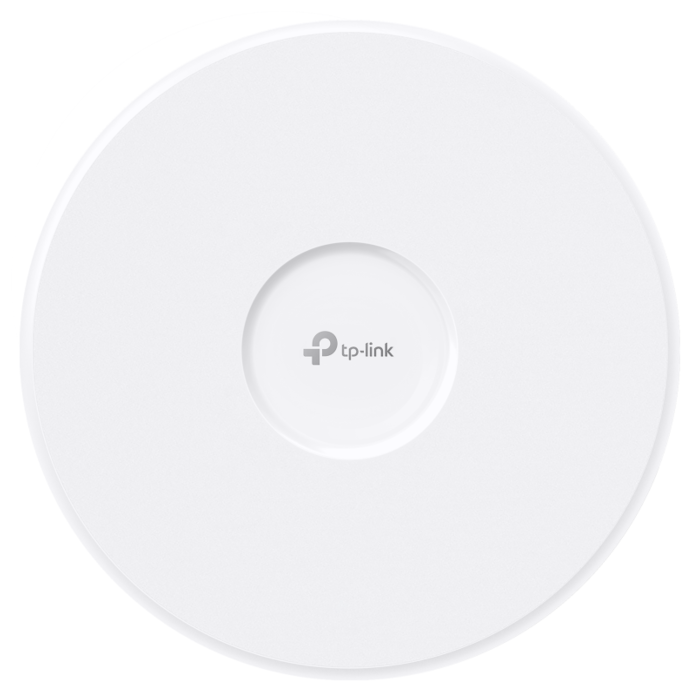 TP-Link Omada EAP773 BE9300 Tri-Band WiFi 7 Access Point in weißer Gehäusefarbe