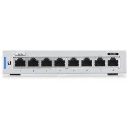 Ubiquiti UniFi Switch 8 / US-8 with 8 x RJ-45 ports and PoE pass-through