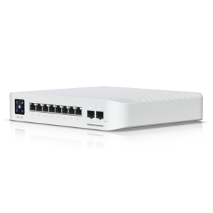 seitliche Ansicht des Ubiquiti USW-Pro-8-PoE