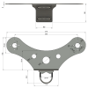 BATLINK MAO5GV2 4G / 5G Outdoor Antenna | 9dBi , 2x2 MIMO, 10m Antenna Cable