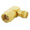 Koaxial Adapter RP-SMA Stecker auf RP-SMA Buchse mit 90° Winkel