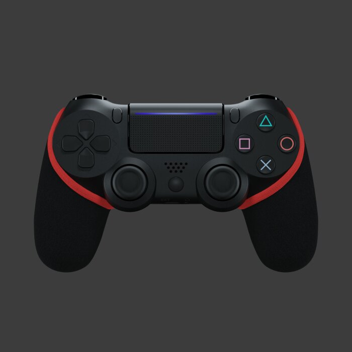 SMARTGRIP PS4 Controller Hülle / Cover / Überzug Rot