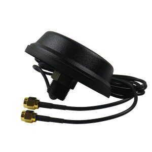 2x2 MIMO WiFi 6E Dualband M2M Antenne mit schwarzem...