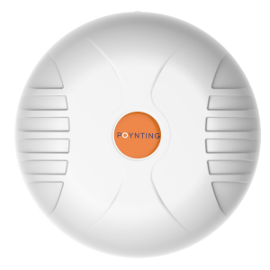 Oberseite der Antenne. IP69K Gehäuse