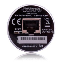 Ansicht der Unterseite mit RJ-45 Port