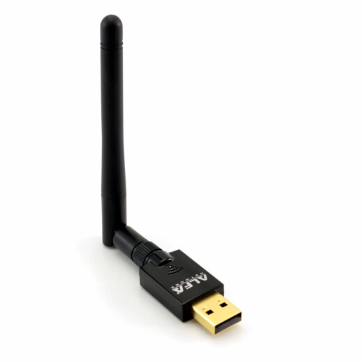 Lieferumfang des ALFA Network AWUS036ACS mit WLAN Antenne und USB Kabel