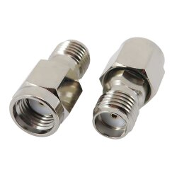 Koaxial Adapter RP-SMA Stecker auf SMA Buchse