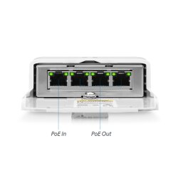 1 x Passiv PoE-In Port, 3 x Passiv PoE-Out