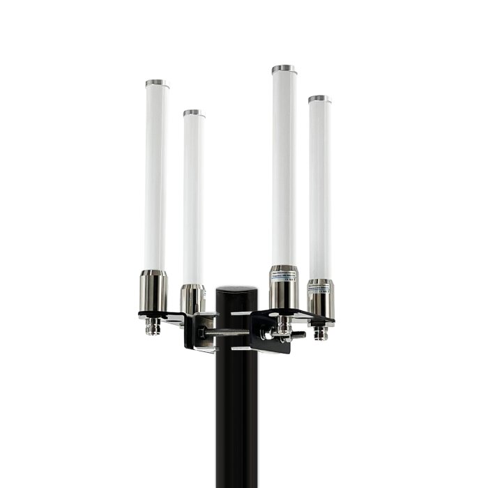 PROSCAN Pole2-4 multiband 4x4 MIMO LTE and 5G omnidirectional antenna