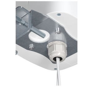 Detailansicht des Kabelauslasses