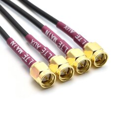 4 x antenna cable with SMA plug