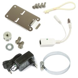 Montagezubehör und Lieferumfang vom Mikrotik NetMetal 5SHP