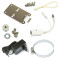 Scope of delivery and mounting accessoires for Mikrotik NetMetal 5SHP