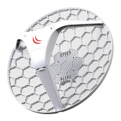 Site view of MikroTik LHG 2 with closed protector cap for...