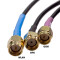 3 x antenna cables with SMA and RP-SMA connectors
