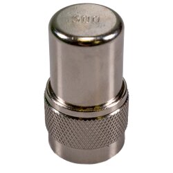 Rückseite mit 50 Ohm Widerstand
