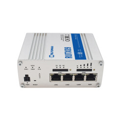 TELTONIKA RUTX09 CAT.6 LTE Industrie Router  mit Alu Gehäuse, Dual SIM und Gigabit Ethernet Anschlüssen