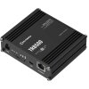 Close-up of the Teltonika TRB500 with Gigabit Ethernet ports and robust housing