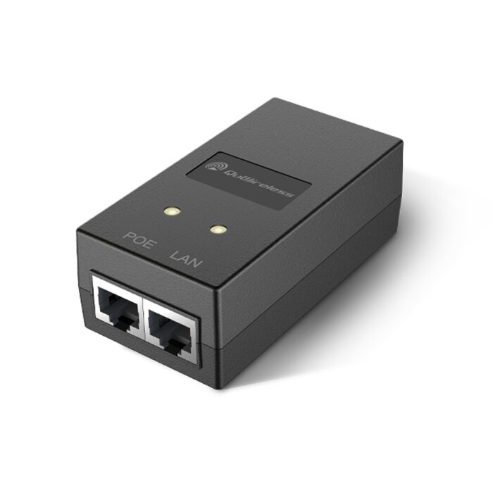 QuWireless QuPSU-GP241E Gigabit PoE Injector für Teltonika Router und QuWireless Antennen