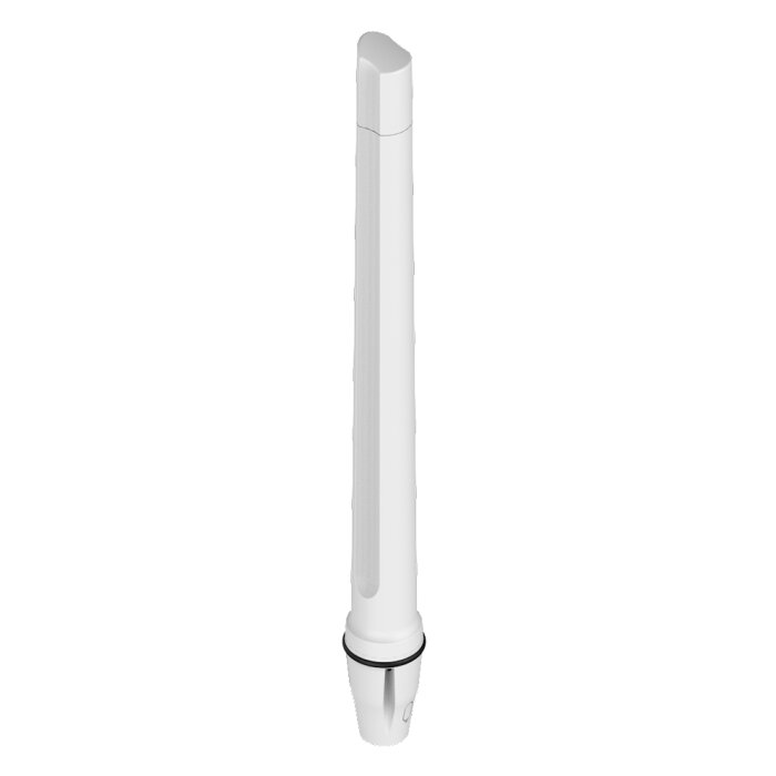 Poynting OMNI-402-5G (V2) marine antenna mounted on a boat