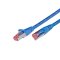 CAT.6 Ethernet cable, STP, 2 x RJ45, LSOH, 10m, blue