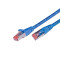 CAT.6 Ethernet cable, STP, 2 x RJ45, LSOH, 15m, blue