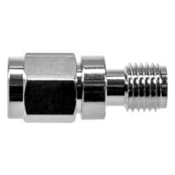 Coaxial adapter with RP-SMA plug to RP-SMA socket