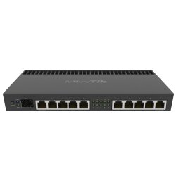 MikroTik RB4011iGS+RM Router mit 10 RJ45 Ports einem PoE...