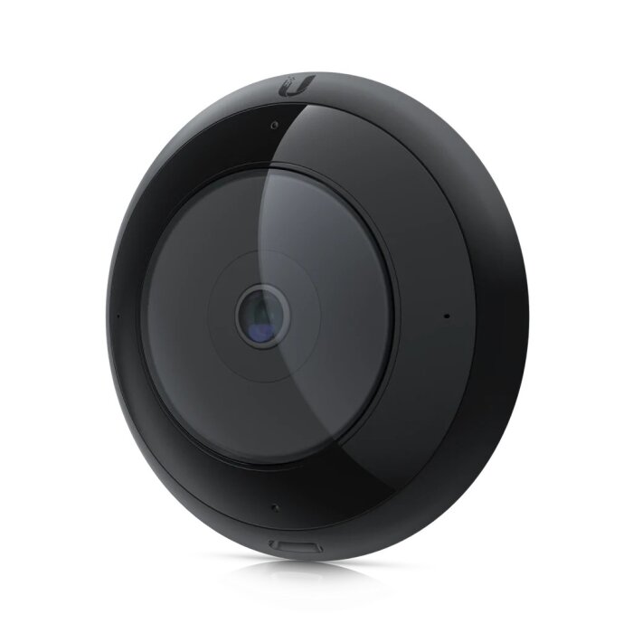 Ubiquiti UniFi Protect AI 360 surveillance camera with 360-degree fisheye lens.