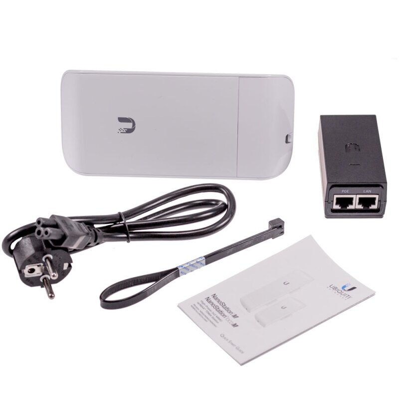Ubiquiti NanoStation Loco M2 - 2.4 GHz CPE, 8dBi Antenne