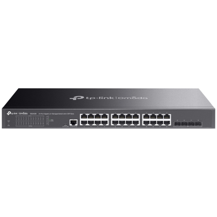 TP-Link TL-SG3428 JetStream 24-Port Gigabit L2+ Managed Switch
