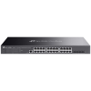 TP-Link TL-SG3428 JetStream Gigabit L2+ Managed Switch with 24 RJ45 and 4 SFP Ports, front view