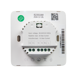 Shelly PbS ST1820 - Intelligenter Thermostat für Fußbodenheizungen, WLAN, Bluetooth