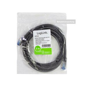 3m CAT.6A PUR Outdoor Patchkabel S/FTP | Industrie & Außenbereich, bis 10 GBit