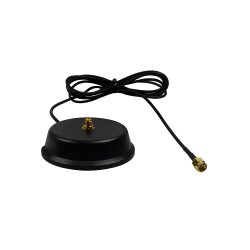 Magnetfuss für WLAN Antenne mit 1 x RP-SMA Stecker /...