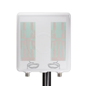 Detailansicht Rückseite der 5G Antennne